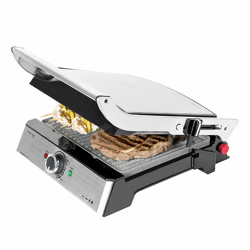 Piastra da Cucina Cecotec Rock'nGrill Pro Argentato 2000 W-6