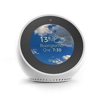 Amazon Echo Spot sveglia intelligente con Alexa - bianco - bigeshop