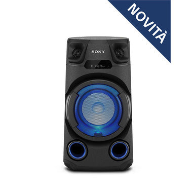 Sony MHC-V13 - Altoparlante Bluetooth All in One con JET BASS BOOSTER, Effetti Luminosi, Lettore CD, USB, Nero ( segni di rottura plastica )