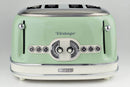 Tostapane 4 fette Vintage Verde bigeshop