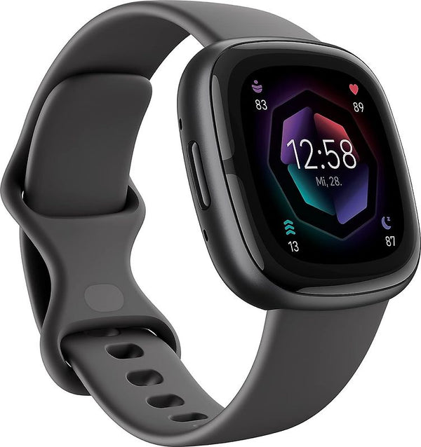 Fitbit Sense 2 40 mm color grafite con cinturino sport grigio notte [Wi-Fi] fitbit