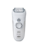 Braun epilatore silk epil 7681 serie 7 bianco Braun