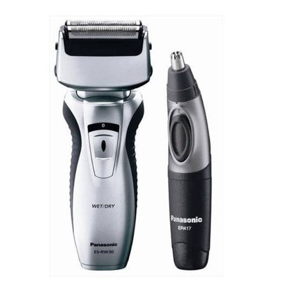 Panasonic rasoio elettrico + trimmer naso orecchie