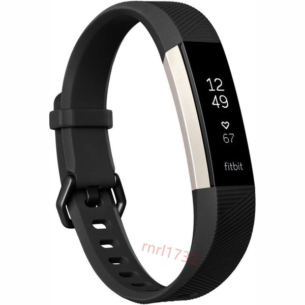 Fitbit Alta HR Braccialetto Fitness Tracker Attività Nero Fascia Piccola/Grande - bigeshop