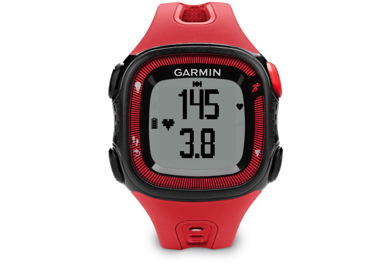 Garmin Forerunner 15 smartwatch HRM GPS Running rosso-nero GARMIN