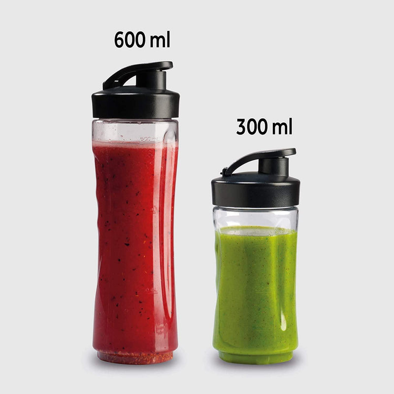 Imetec Personal e Sport Blender PB 100 Mini Frullatore con 2 Bottiglie Take-Away - bigeshop