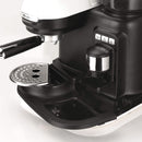 Macchina da caffè espresso con macinacaffè Moderna Bianco bigeshop