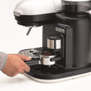 Macchina da caffè espresso con macinacaffè Moderna Bianco bigeshop