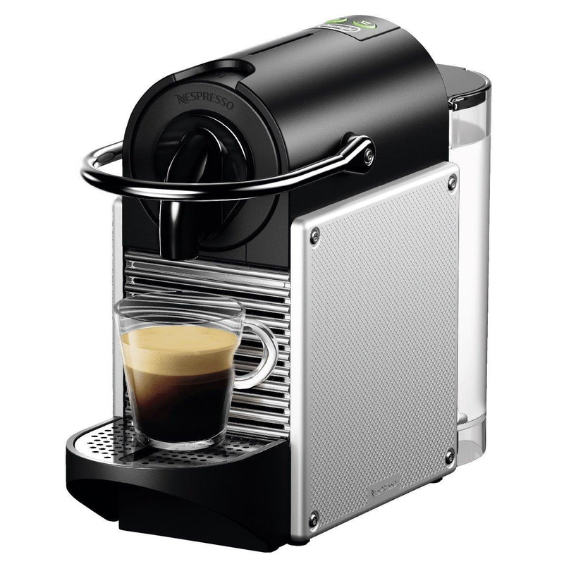 Nespresso pixie 124.s macchina caffè ( usata grado A) nera / argento - bigeshop