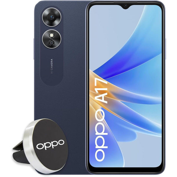 OPPO A17 Smartphone, 6.56”, 60 HZ LCD, 5000 mAh, RAM 4 + ROM 64 GB - bigeshop