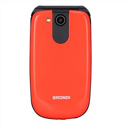 Brondi smartphone raptor con tasti grandi per anziani con sportellino Brondi