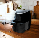 Friggitrice ad Aria Calda Digitale Senza Olio Airfryer 7.1 Lt Frigge Cuoce 1700W Replood Replood
