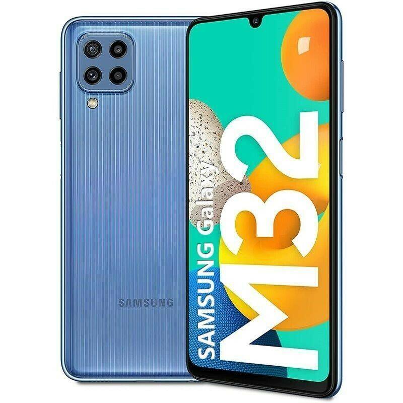 SAMSUNG SM-M325F GALAXY M32 6GB RAM 128GB ROM 6,4" BLUE DUAL SIM NO BRAND - bigeshop