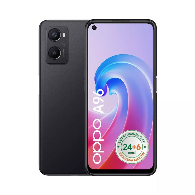 OPPO A96 - 8GB+128GB espand.1TB - Starry Black Sbloccato Dual SIM GRANZIA ITALIA