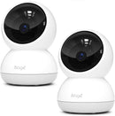 Telecamera 2 pezzi  Wi-Fi Interno 3K Rilevamento del Movimento Alaga S-CW2503C-H