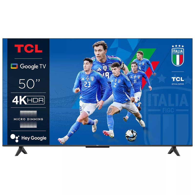 TCL Smart TV 50" Display LED 4K Ultra HD Sistema Google TV 50P655