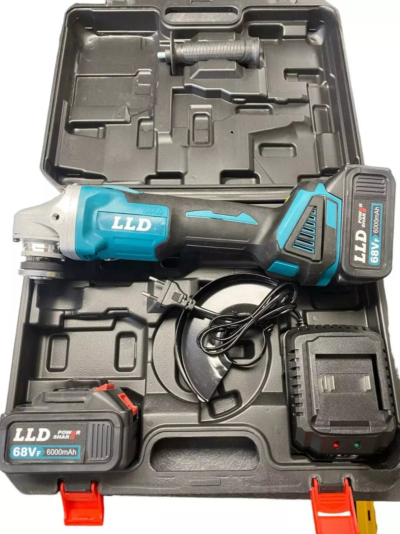 Smerigliatrice angolare a batteria flex 100/125mm 68V 6Ah MAKOTA /LLD Makota