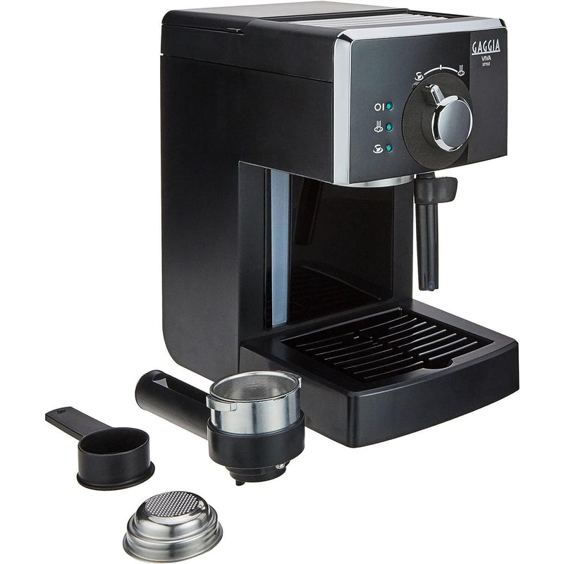 Macchina Caffè Espresso Gaggia Viva Style RI8433/11 per Caffè Macinato e Cialde