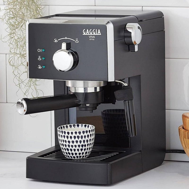 Macchina Caffè Espresso Gaggia Viva Style RI8433/11 per Caffè Macinato e Cialde