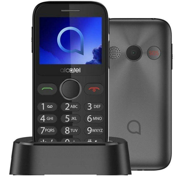 Alcatel cellulare per anziani Alcatel 2019 Nero con base di ricarica