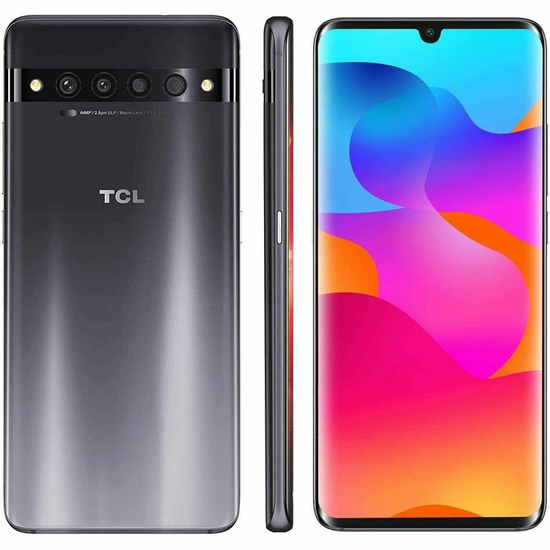 Smartphone TCL 10 5G grigio metallo 6,53" 128 GB 5G space gray - bigeshop