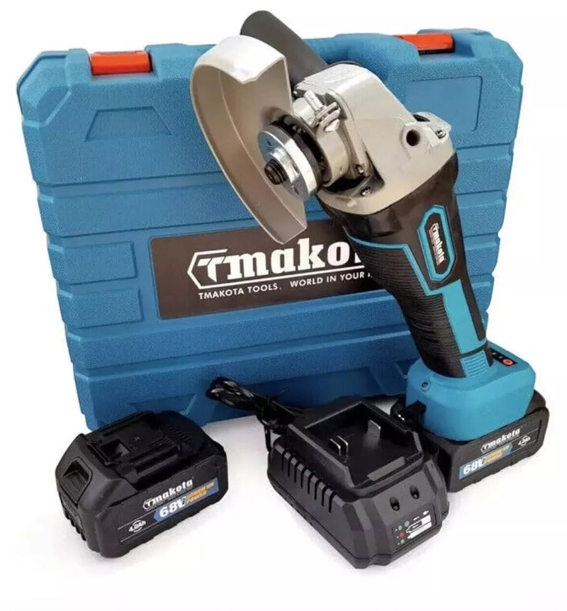 Smerigliatrice angolare a batteria flex 100/125mm 68V 6Ah MAKOTA /LLD Makota