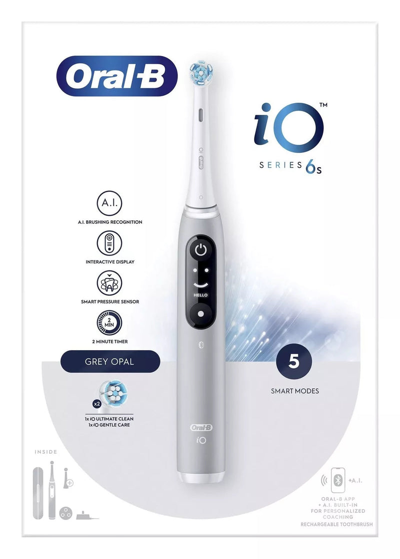 Oral B Spazzolino elettrico IO SERIES 6S Grey Oral-B