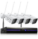 Sistema di telecamere CCTV WIFI 3MP con proiettore, set di telecamere di sicurezza esterne- ezviz