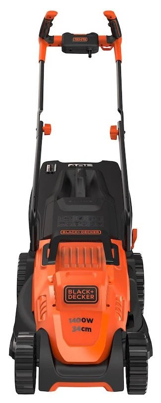 Black & Decker Tagliaerba elettrico 1400W taglio 34cm BEMW461BH Black & Decker