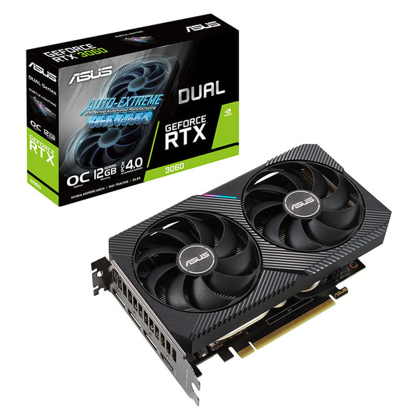 Asus GeForce RTX 3060  Scheda Video 12GB DUAL OC V2 LHR ASUS