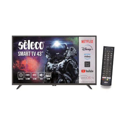 Seleco Smart tv 43" Full HD TV4322FHD110STV