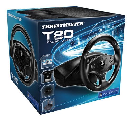 Thrustmaster Volante T80 (compatibile per PS4 E PER PS3 )