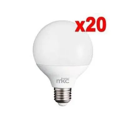 20 pezzi MKC Lampadina Led E27 14W 95W Luce Bianca Fredda 6000K G90