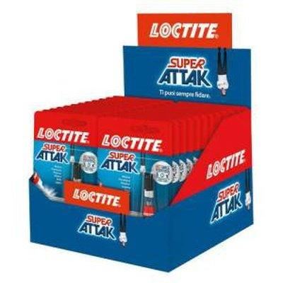 24pz Espositore da Banco - Loctite Super Attack Original 3gr