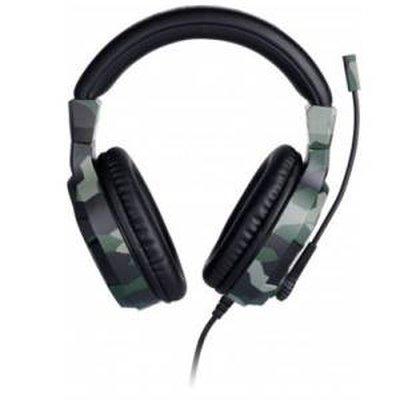 PS4 BigBen Stereo Gaming Headset V3 Wired - Green Camo