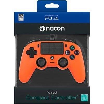 PS4 Nacon Wired Compact Controller Color Edition - Orange