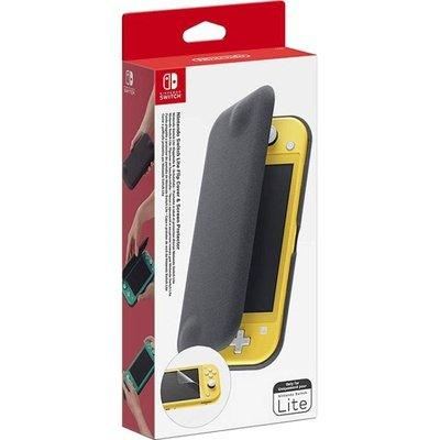 Switch Lite Kit Custodia Flip Grigio + Pellicola Protettiva