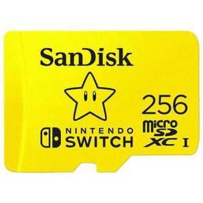 Micro SDXC SanDisk 256GB for Nintendo Switch