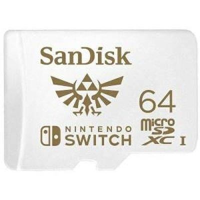 Micro SDXC SanDisk 64GB for Nintendo Switch