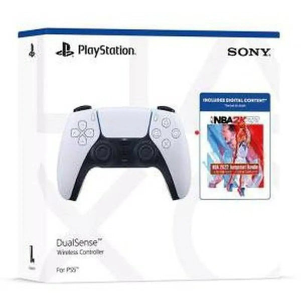 PS5 DualSense White + Codice NBA 2K22 Bundle Jumpstart