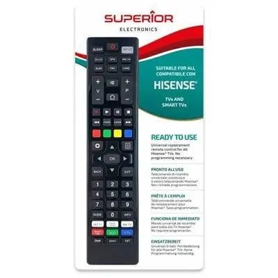 Superior Telecomando Universale Hisense funzioni Smart TV SM