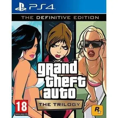 PS4 GTA Grand Theft Auto Trilogy - The Definitive Edition EU