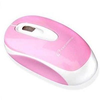 Techmade mouse ottico usb rosa