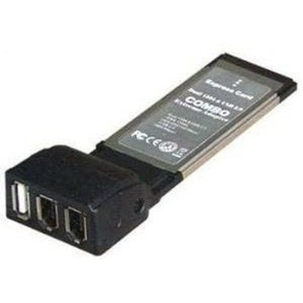 Techmade pcmciaexpress c ard/34mmfirewire/us