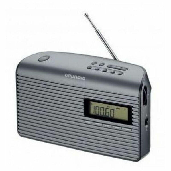 Radio Transistor Grundig MUSIC 61 LCD FM Grigio - bigeshop