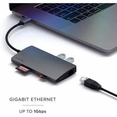 Satechi USB-C Adattatore Multiporta Ibrido - Space Gray