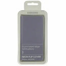 Samsung Custodia Originale Galaxy A8 2018 A530F Neon Flip Cover libro Case Viola