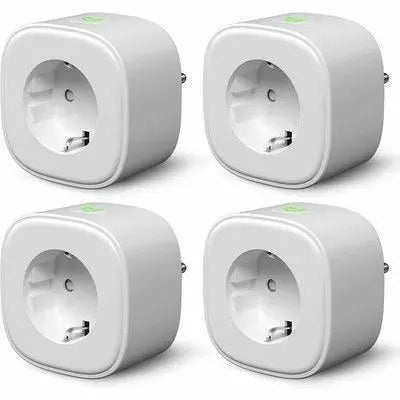 Presa WiFi Intelligente 16A Smart Plug Type F Monitoraggio Consumi Funzione