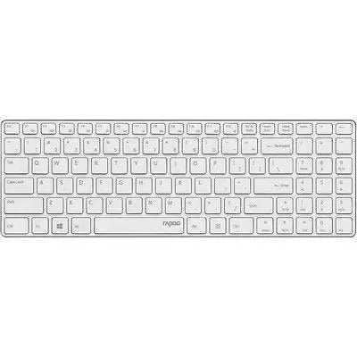 TASTIERA WIRELESS RAPOO KEYBOARD E9100 5G WHITE - LAYOUT ITA