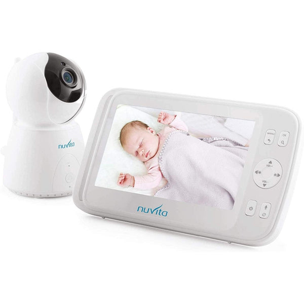 Video Baby Monitor Nuvita 3052 VideoVoice 5.0 Camera con Zoom Controllabile da Remoto - Visione Notturna - bigeshop